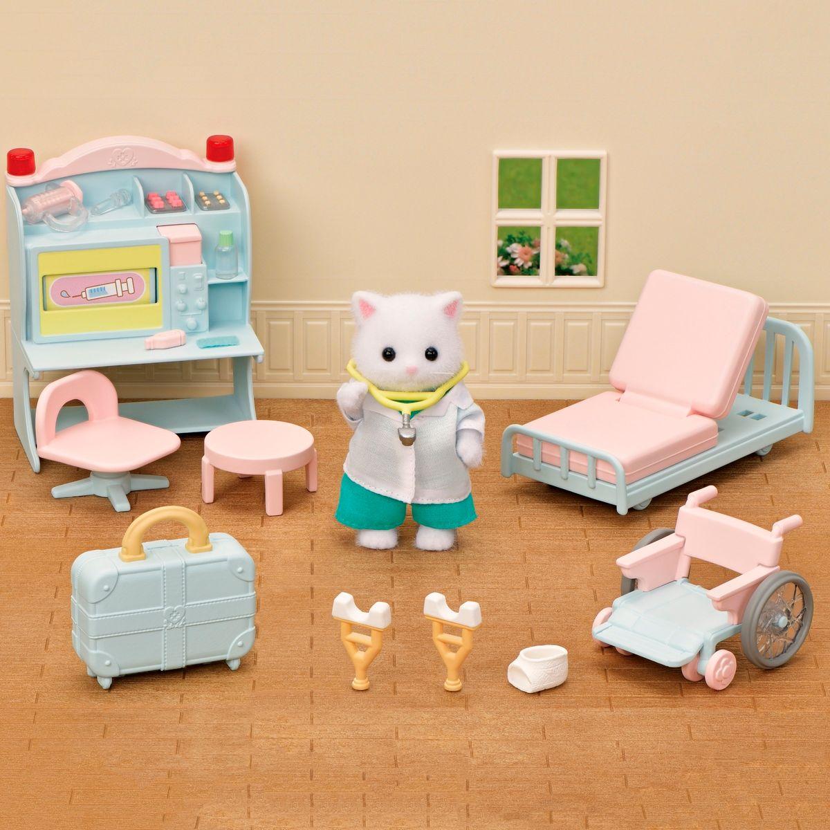 SET DOCTORA DE LA ALDEA  SYLVANIAN FAMILIES-8
