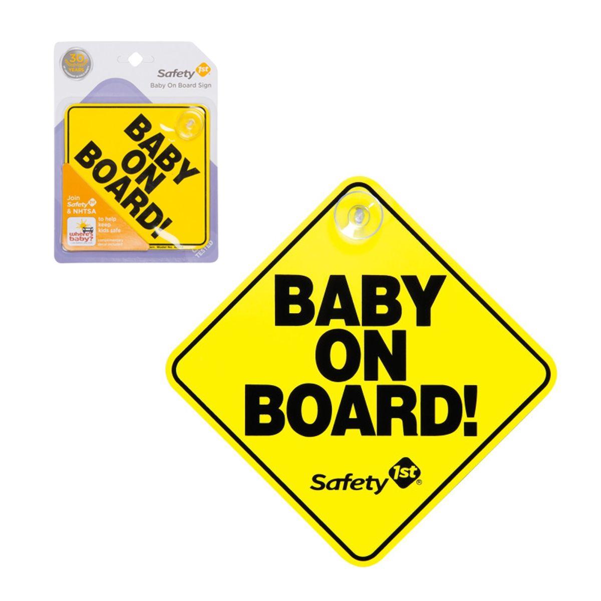 LETRERO BABY ON BOARD SAFETY 1ST-0