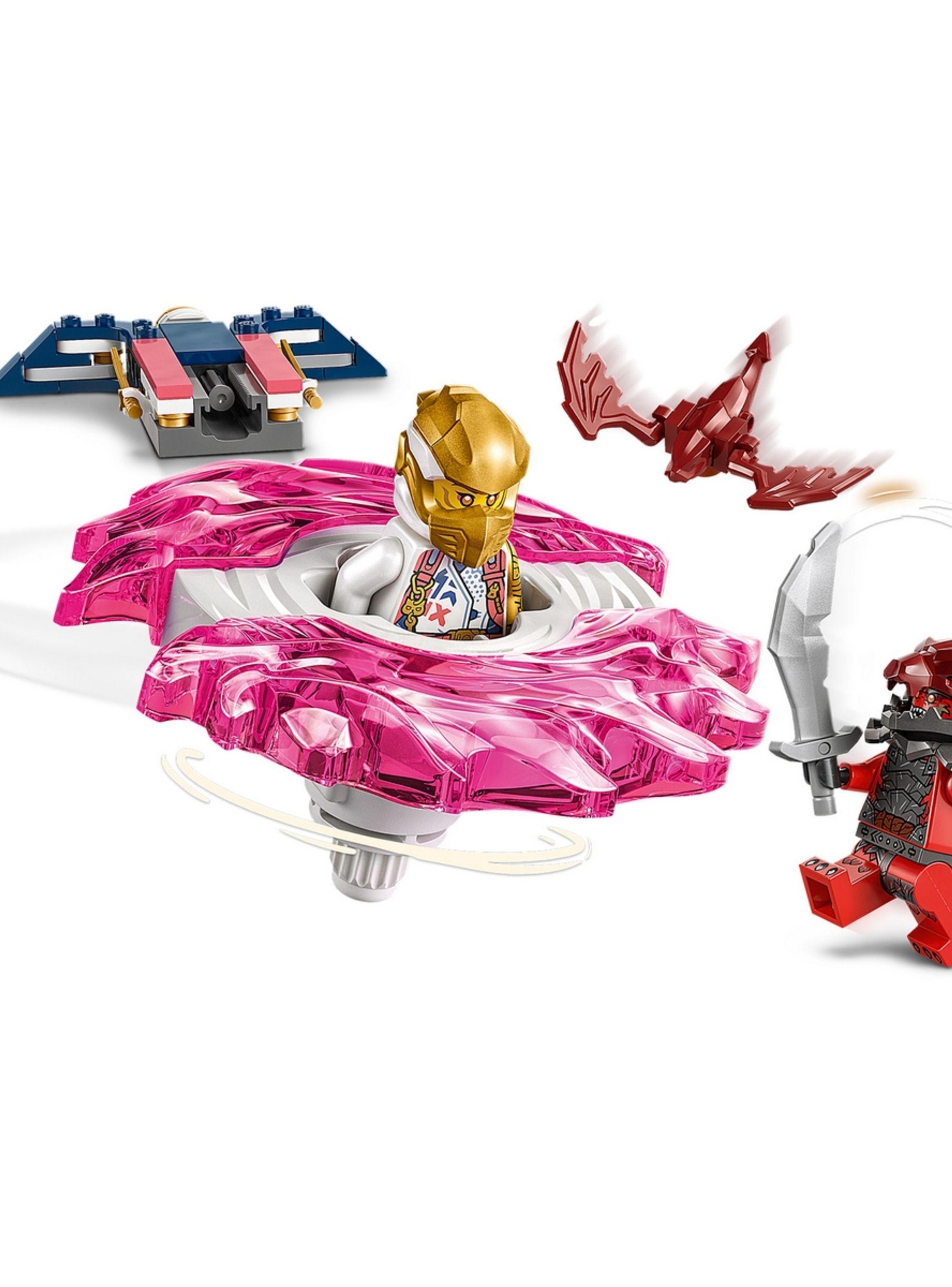 Spinner LEGO NINJAGO Dragón de Sora construcción-4