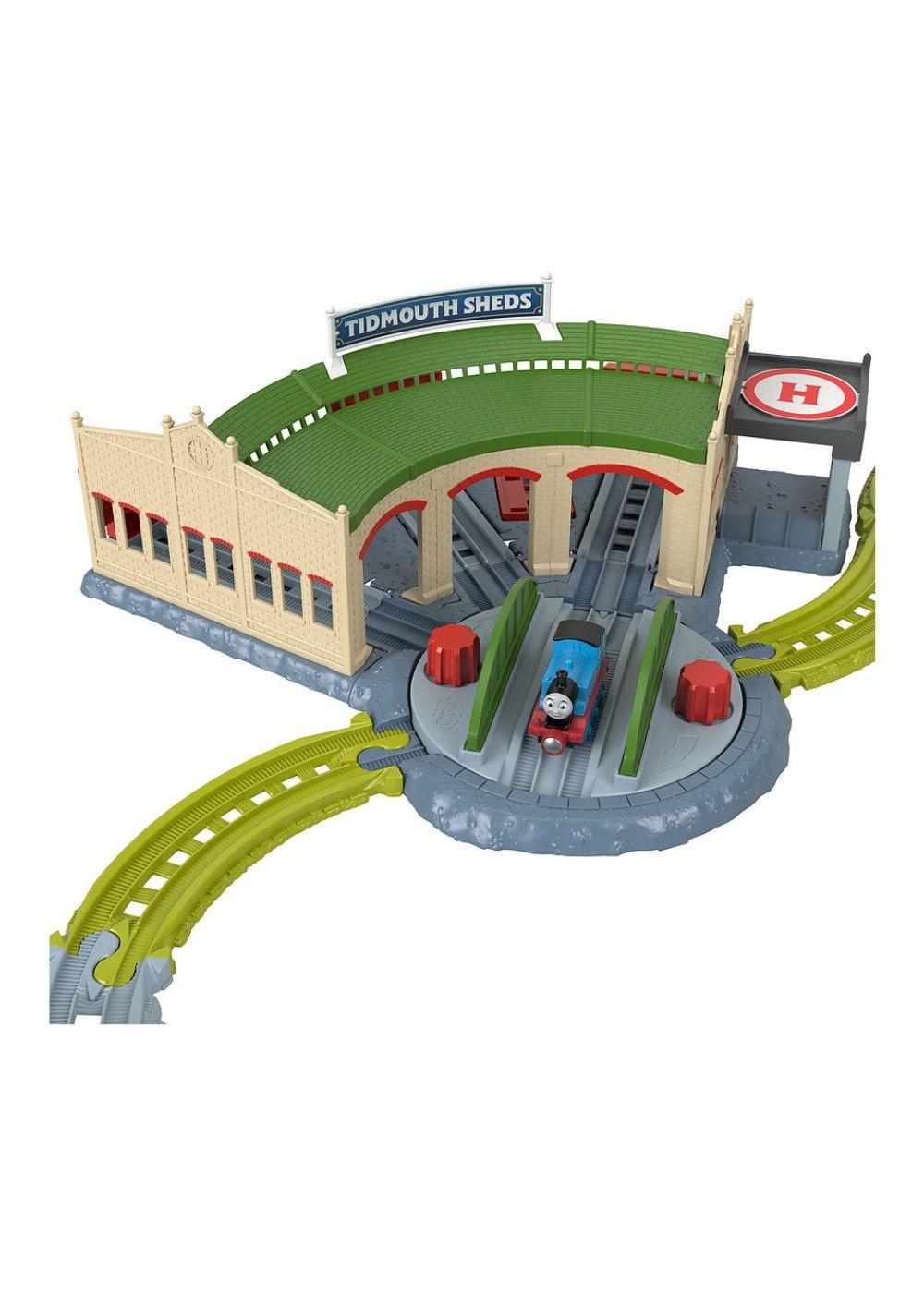 THOMAS TIDMOUTH COBERTIZOS SET PISTA TREN-8
