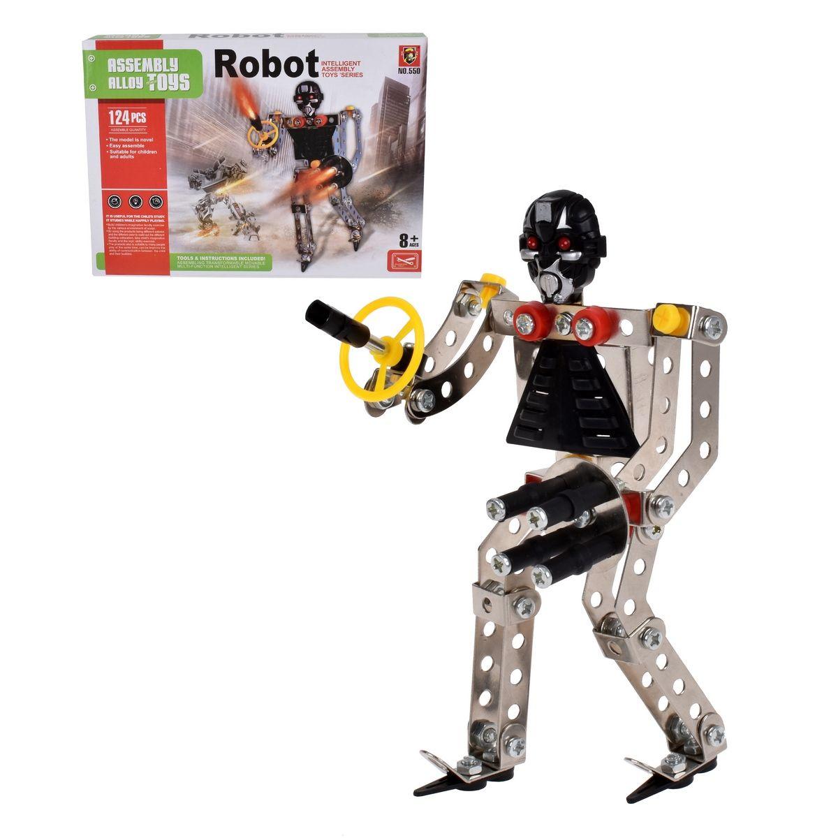 Mecano Robot De 124 Piezas-1