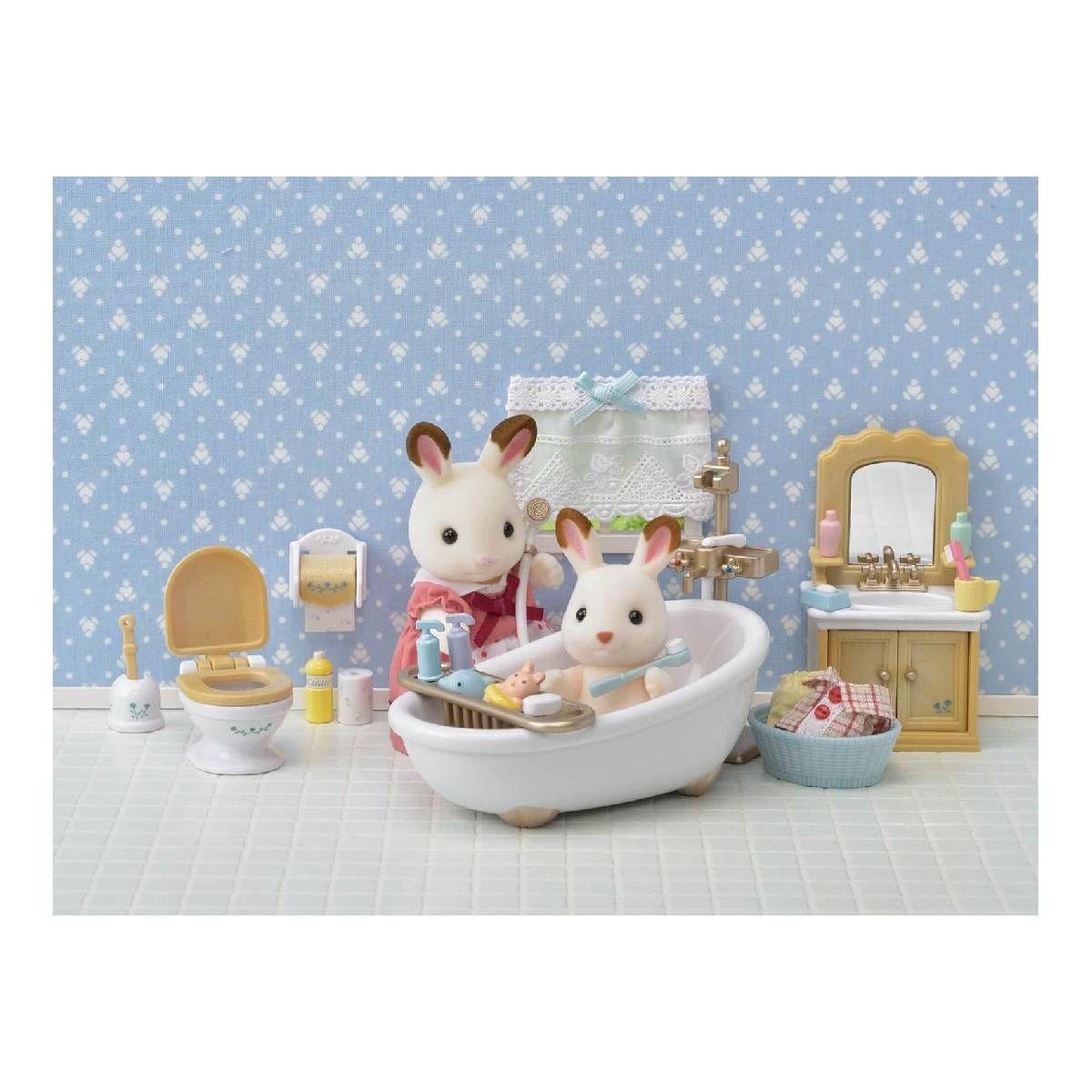 SET BAÑO COUNTRY  SYLVANIAN FAMILIES-1