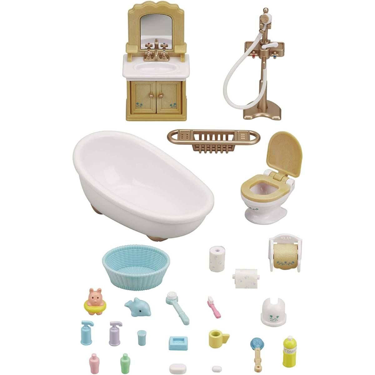 SET BAÑO COUNTRY  SYLVANIAN FAMILIES-4
