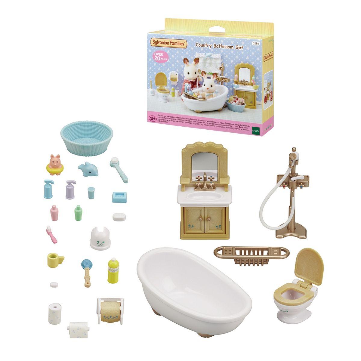 SET BAÑO COUNTRY  SYLVANIAN FAMILIES-6