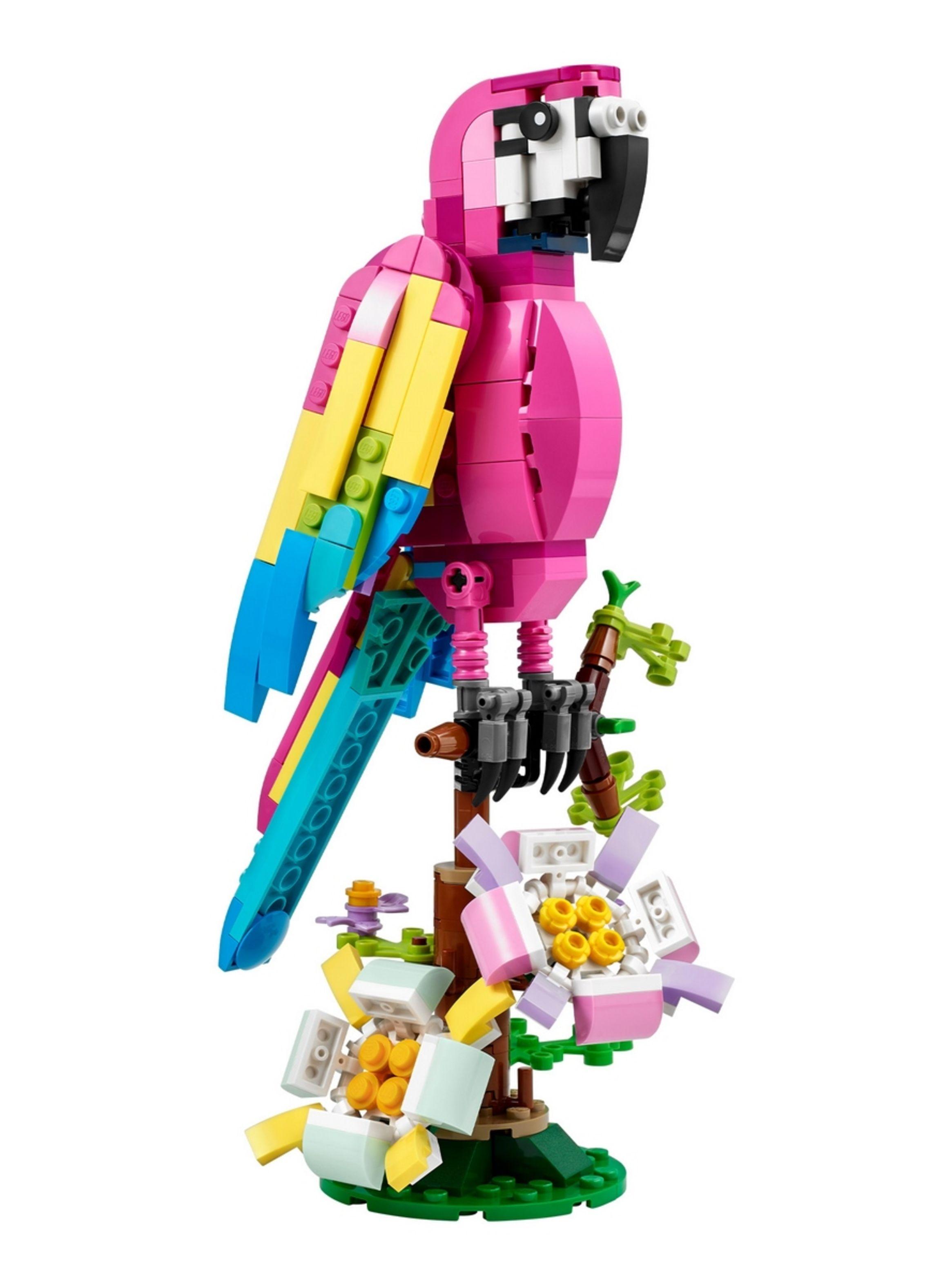 Bloques LEGO CREATOR loro rosa 253 piezas-0