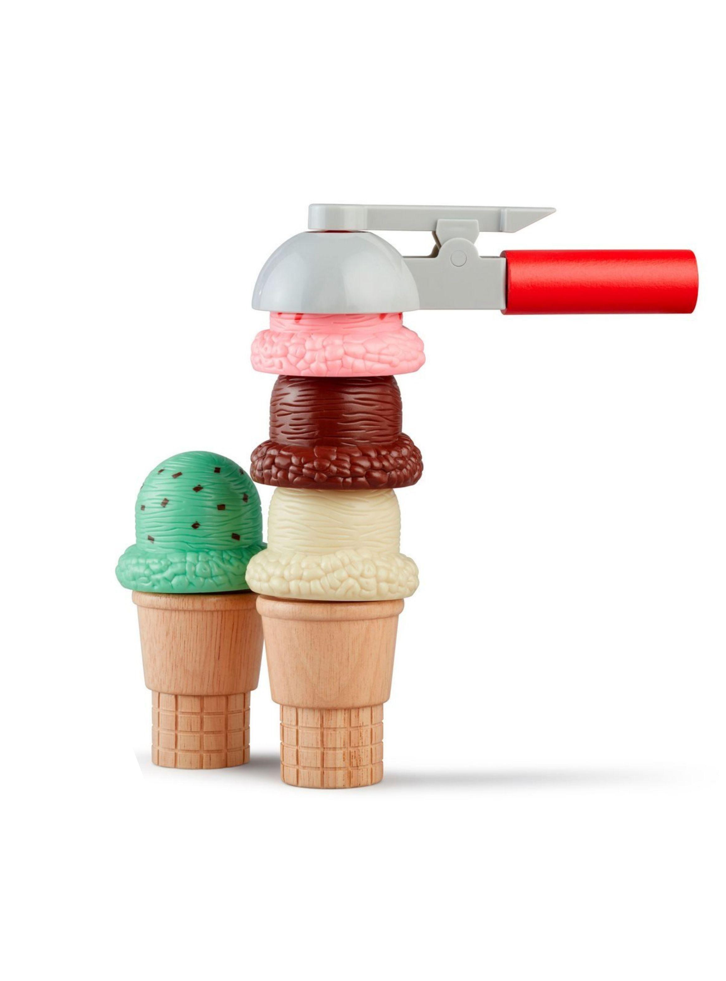 Juego de helado de madera Melissa and Doug magnéticas-2