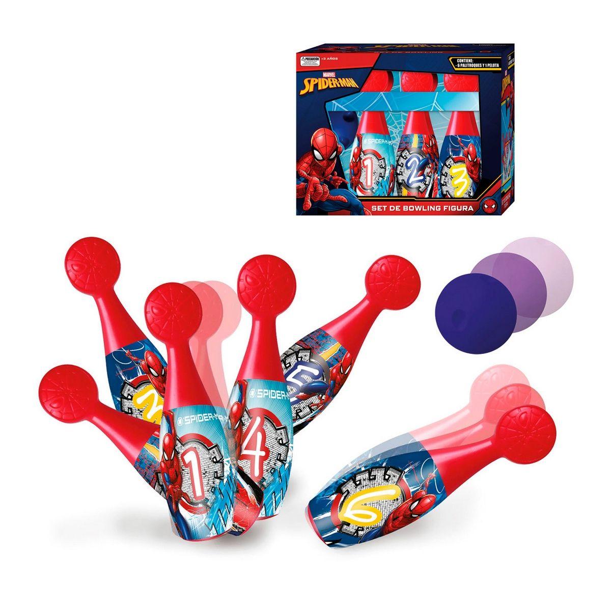 Set De Bowling Figura Spiderman-0
