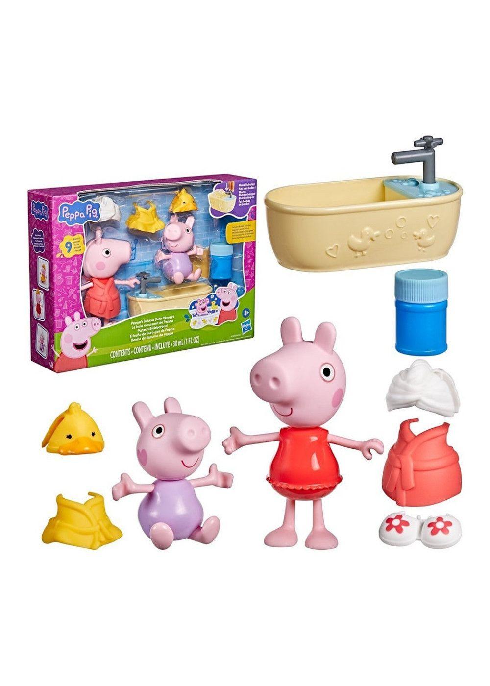 Peppa Pig Set - Baño De Burbujas De Peppa-2