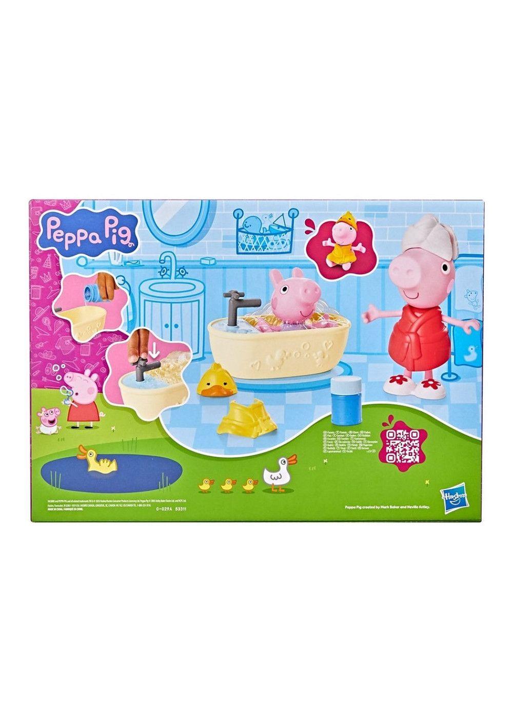Peppa Pig Set - Baño De Burbujas De Peppa-3