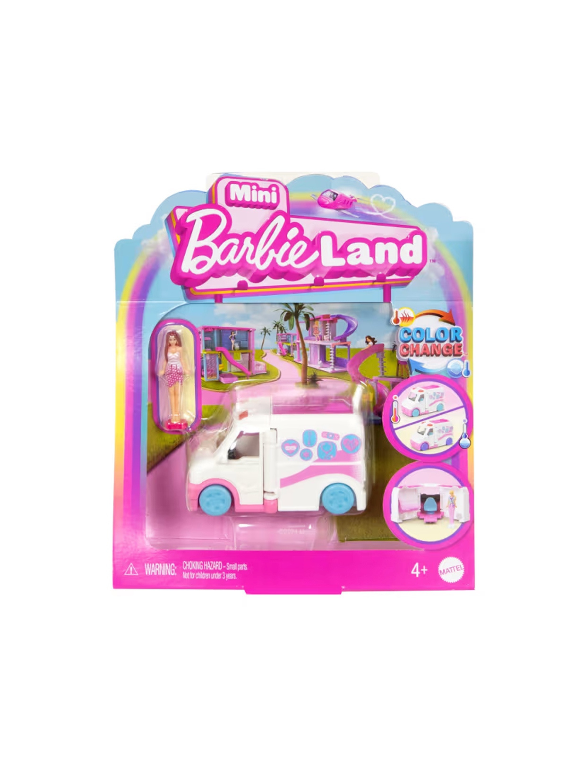 Muñeca Barbie mini colección clínica móvil-2