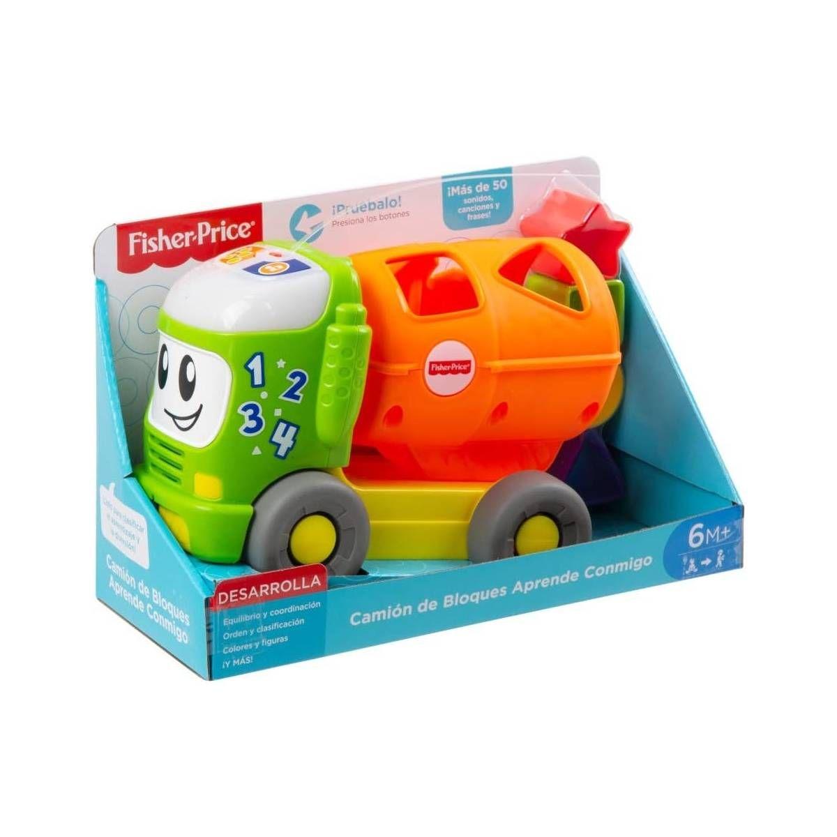 Fisher Price Camion De Bloques Aprende Conmigo-4