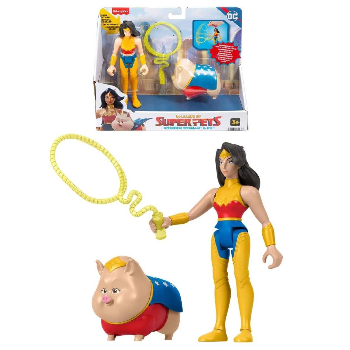 Dc League Of Super Pets Pb & Mujer Maravilla-0