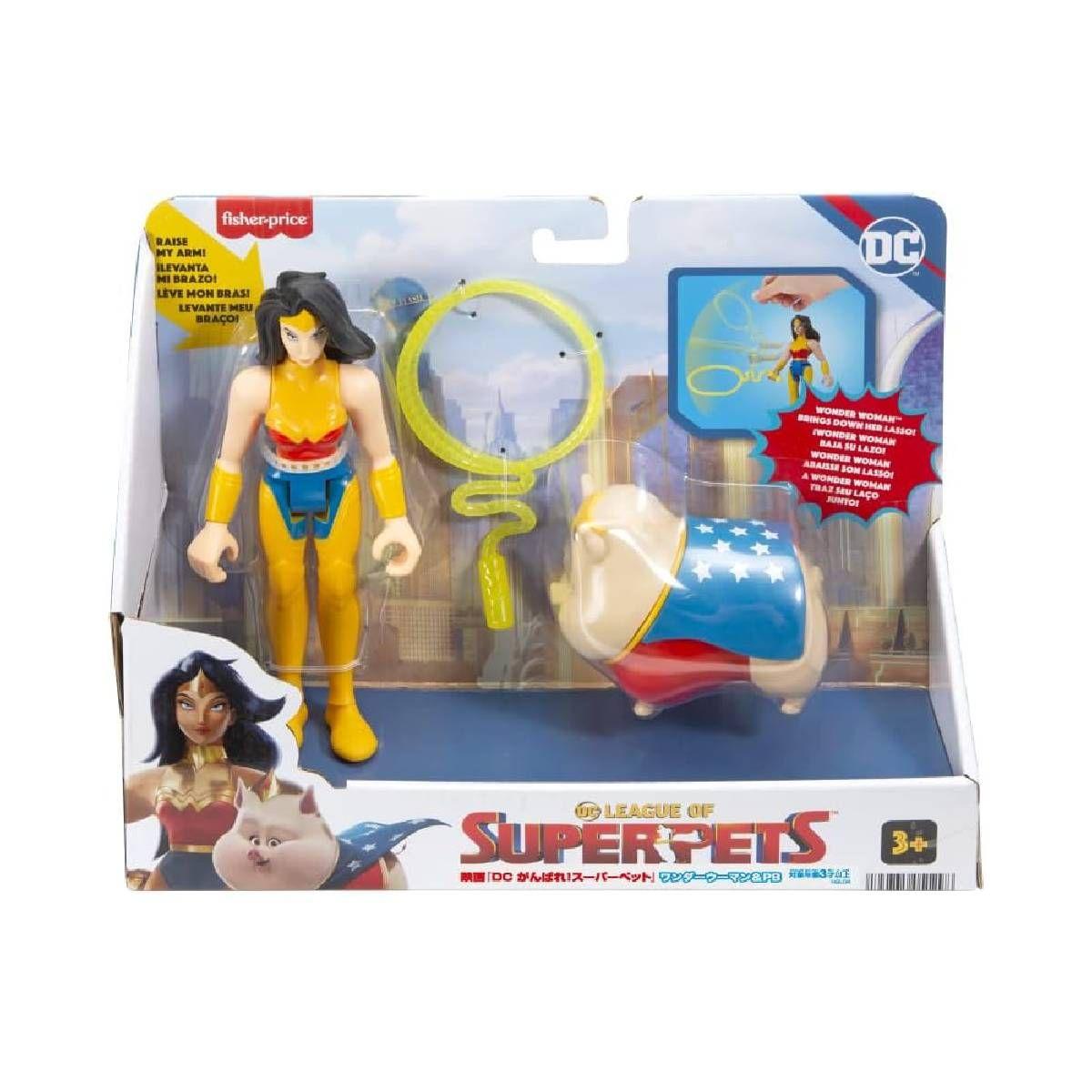 Dc League Of Super Pets Pb & Mujer Maravilla-6