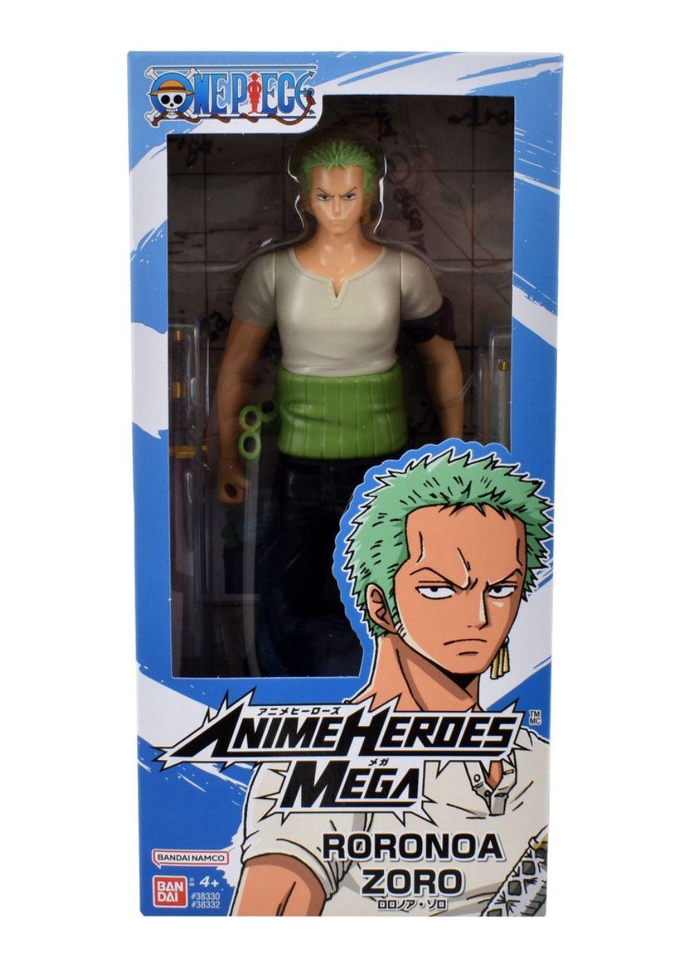 FIGURA 30 CM ANIME HEROES ONE PIECE DE BANDAI - RORONOA ZORO-2