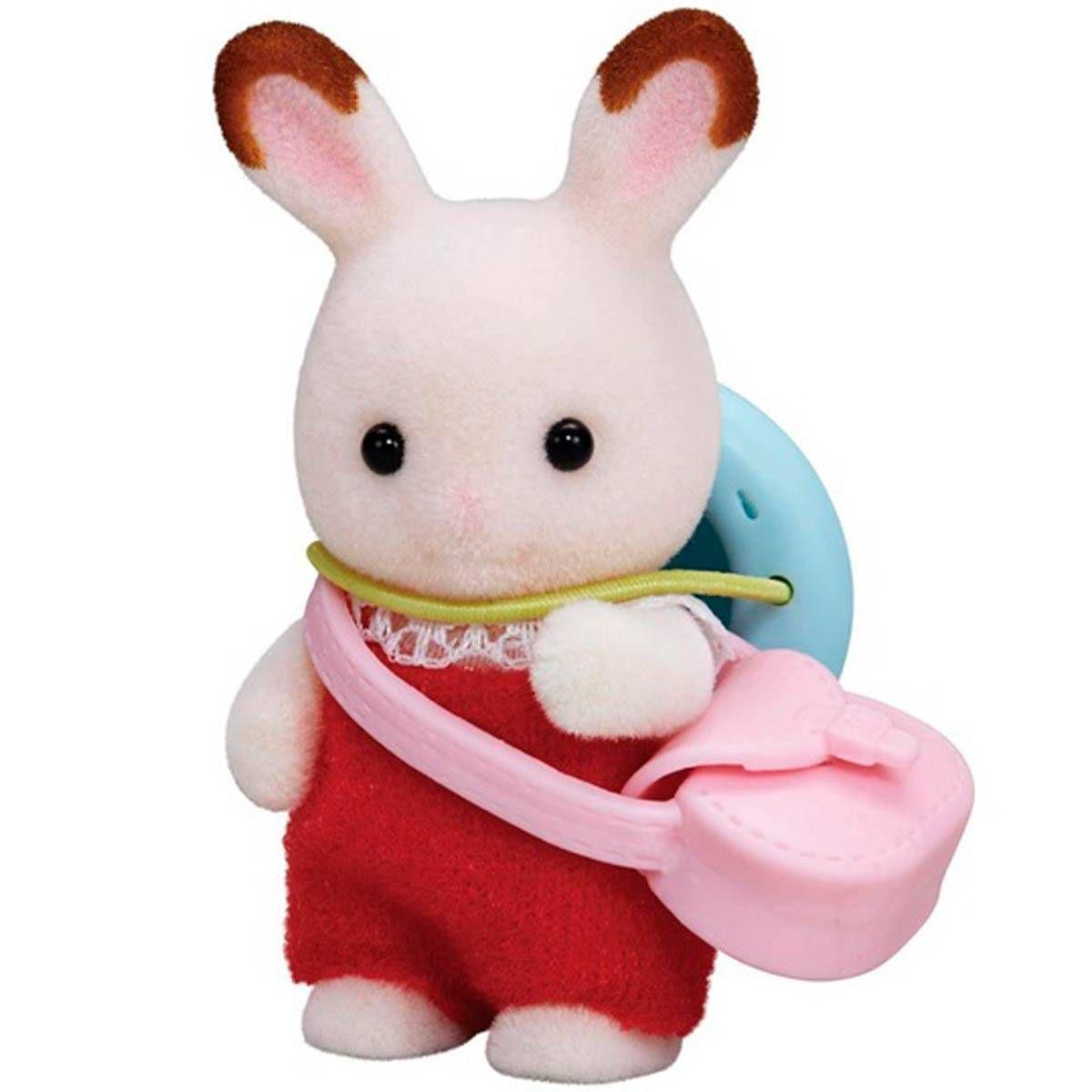 BEBE CONEJO CHOCOLATE  SYLVANIAN FAMILIES-1