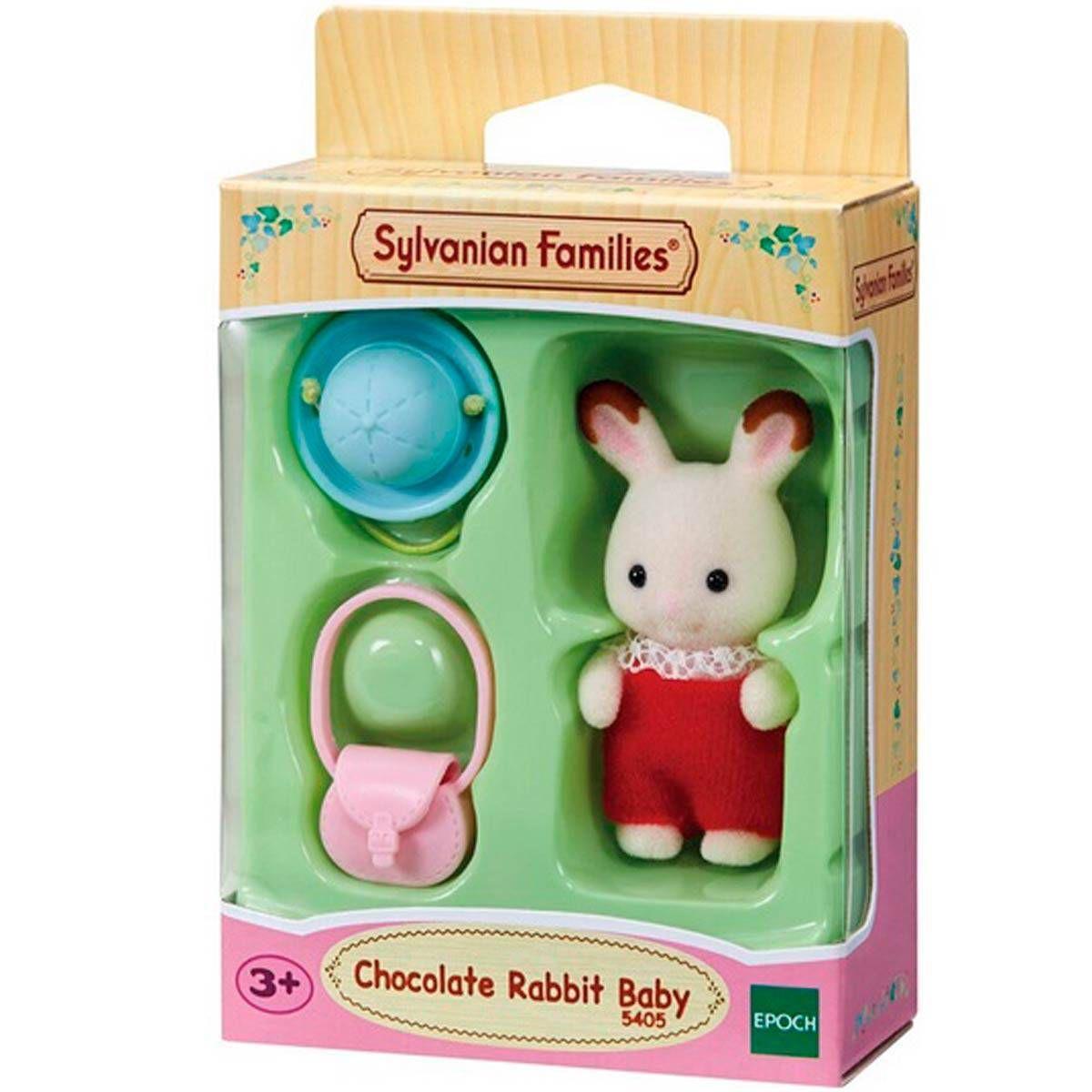 BEBE CONEJO CHOCOLATE  SYLVANIAN FAMILIES-2
