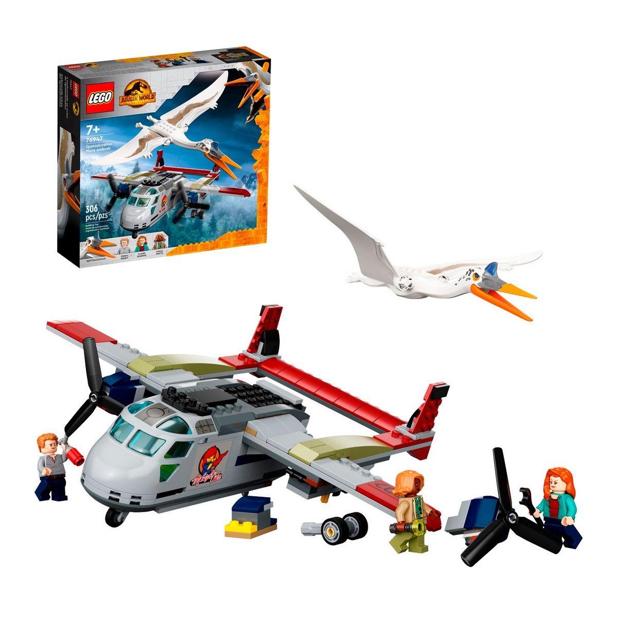 Emboscada Aérea Del Quetzalcoatlus Jurassic World Lego-0