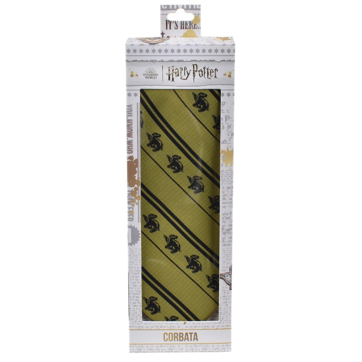 CORBATA HARRY POTTER - HUFFLEPUFF-2