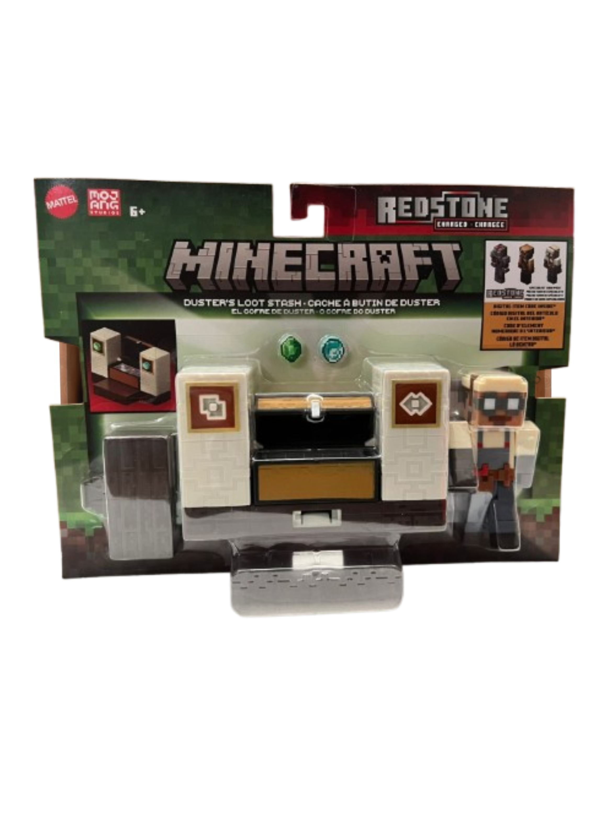 Minecraft Core Figura De 8cm 2-pack - El Cofre De Duster-2