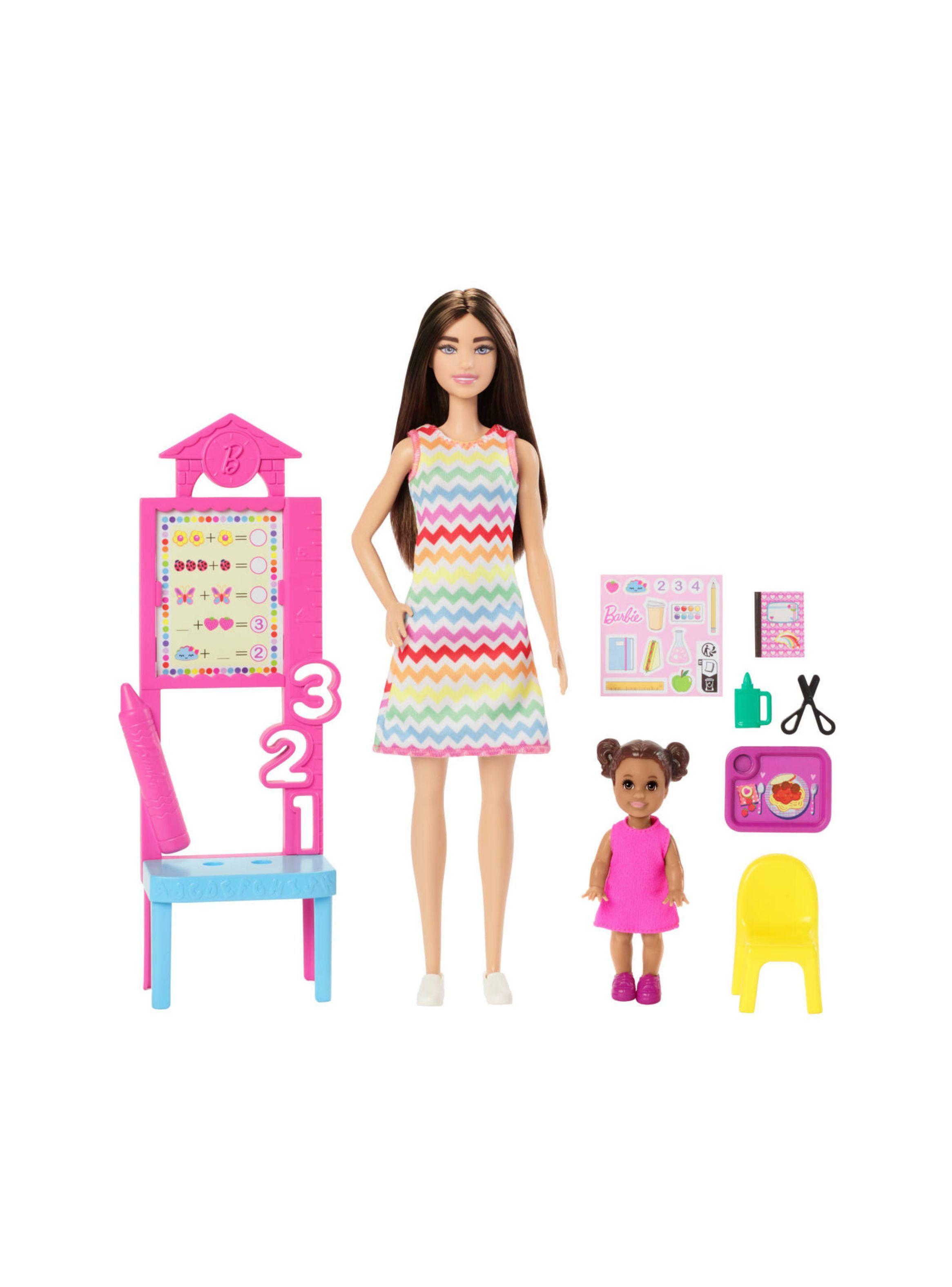 BARBIE SET DE PROFESIONES CON MUÑECA SORPRESA - PROFESORA-2