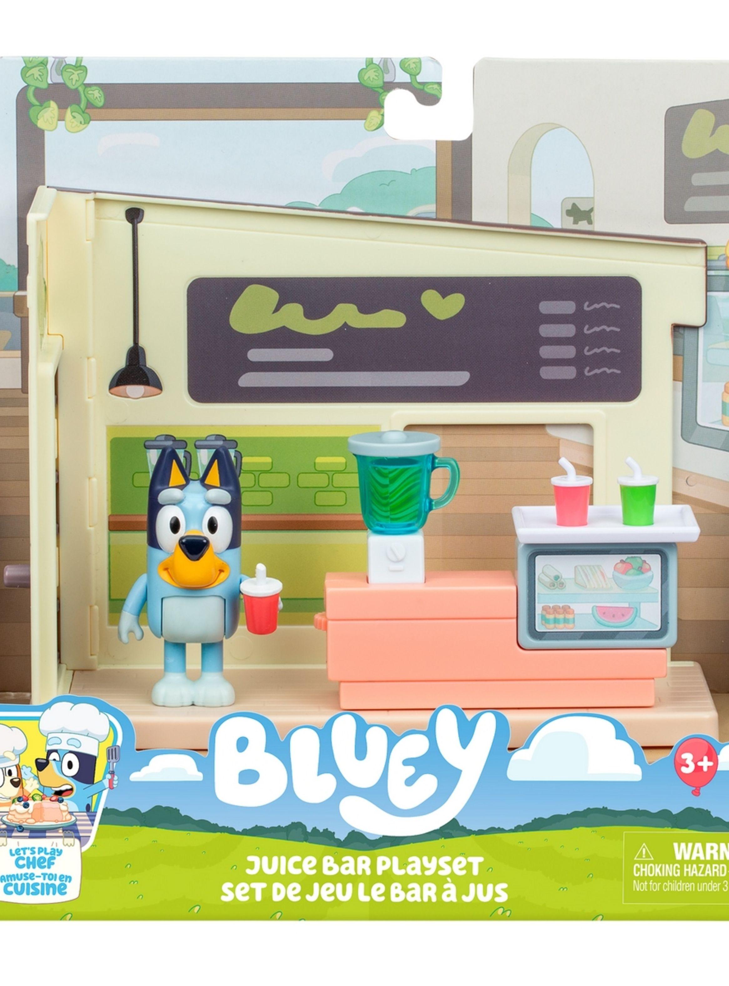 Bluey Mini Playset Barra De Jugos-2