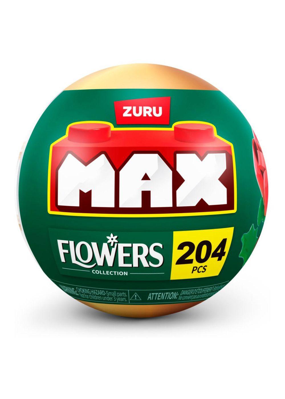 SET BLOQUES FLORES MAX- CON DIFERENTES MODELOS DE PIEZAS - LILY DEL VALLE Y ROSA-2