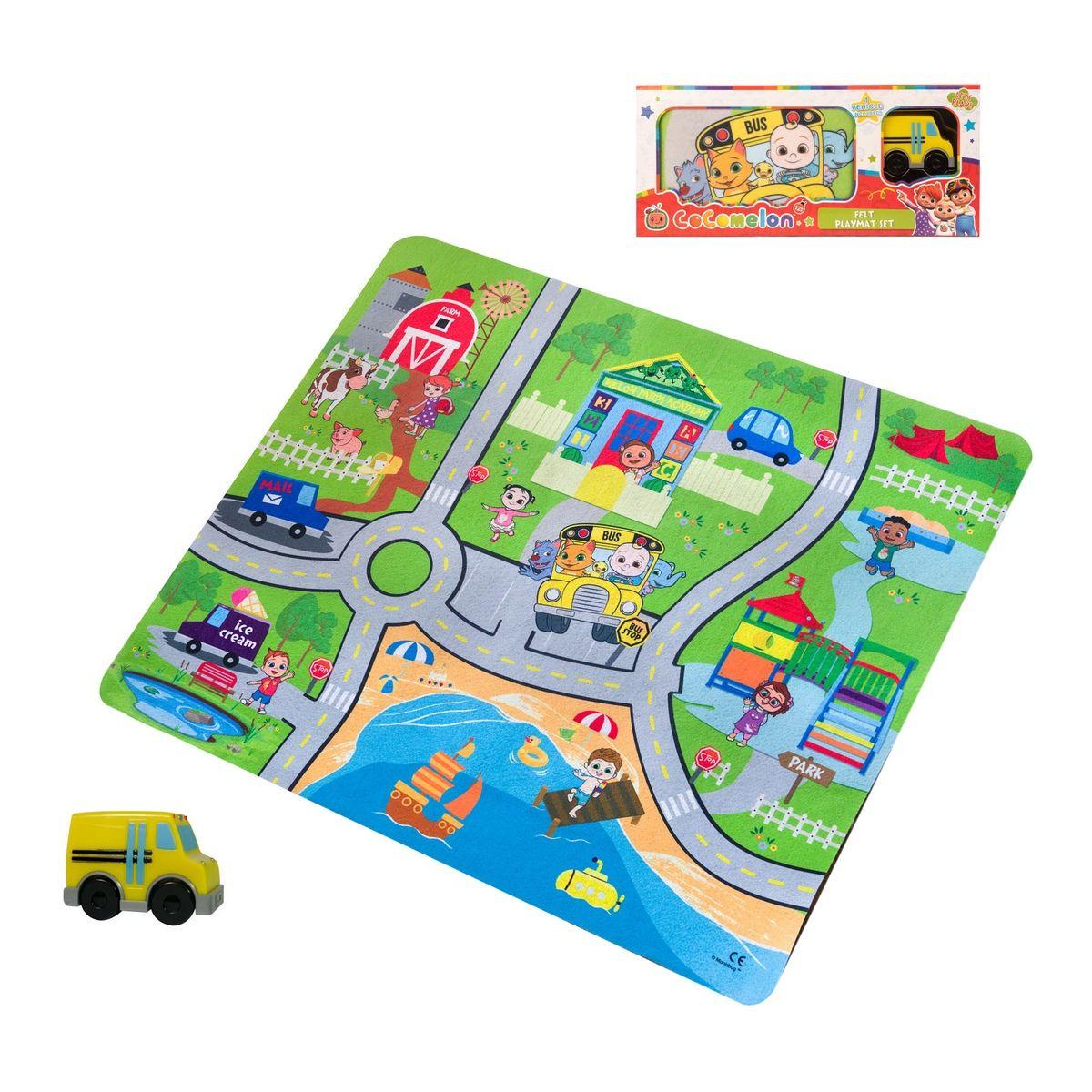 Mat De Juegos Cocomelon Con Vehículo-0