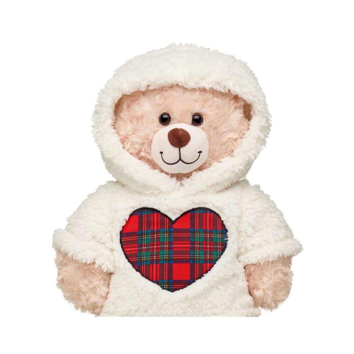 POLERON BLANCO PIEL CORAZON ESCOSES BUILD-A-BEAR-2