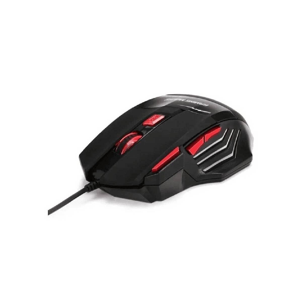 Kit teclado mouse gaming FUJITEL luz de fondo USB-5