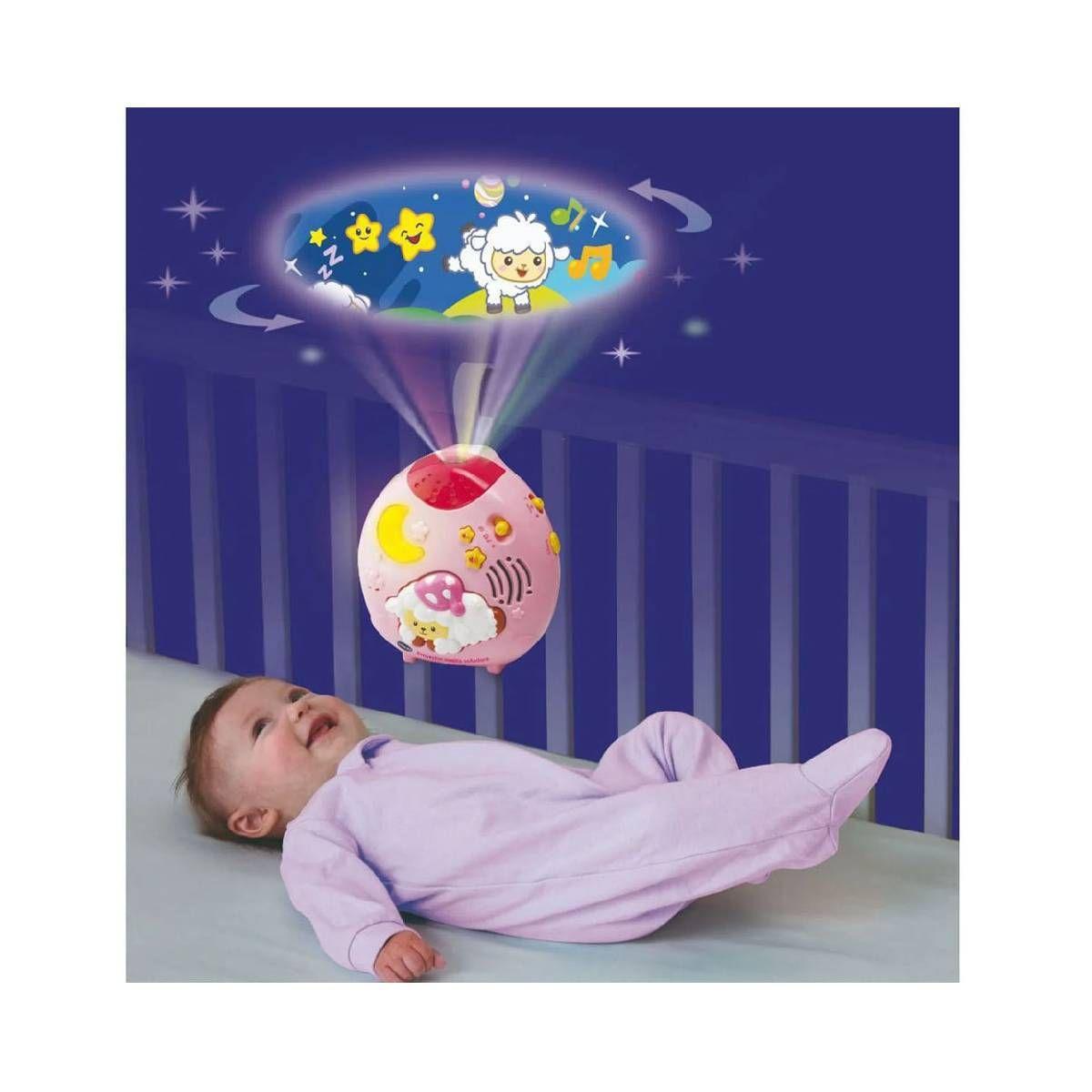 Proyector Ovejita Soñadora Rosa-2