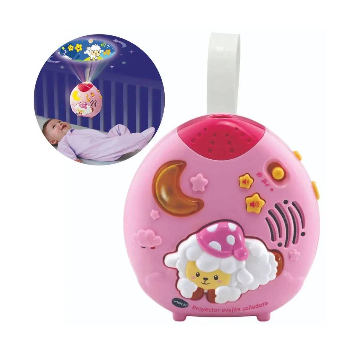 Proyector Ovejita Soñadora Rosa-3