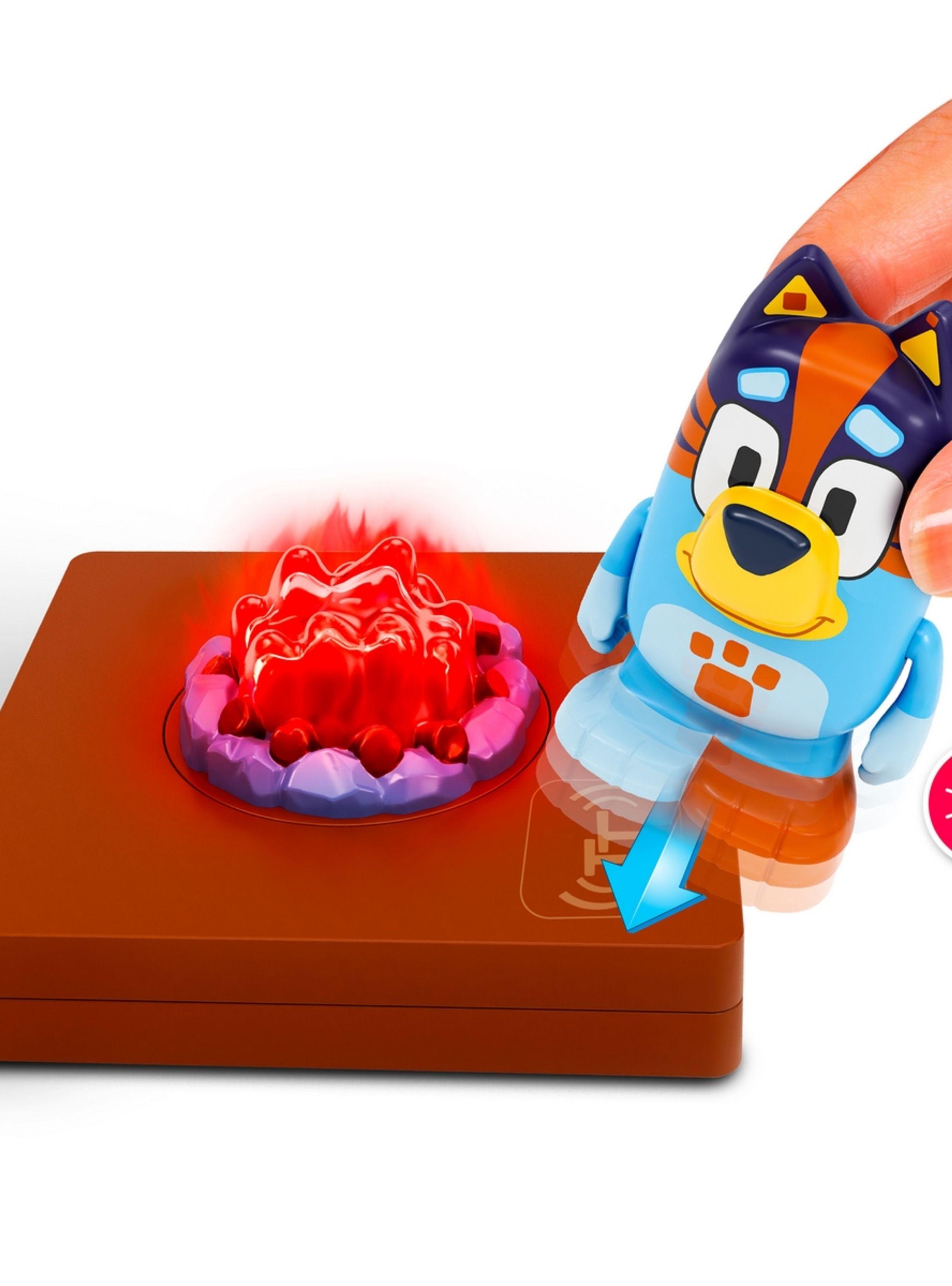 Bloques Construcción Magnéticos Bluey Camper Tile Town-5