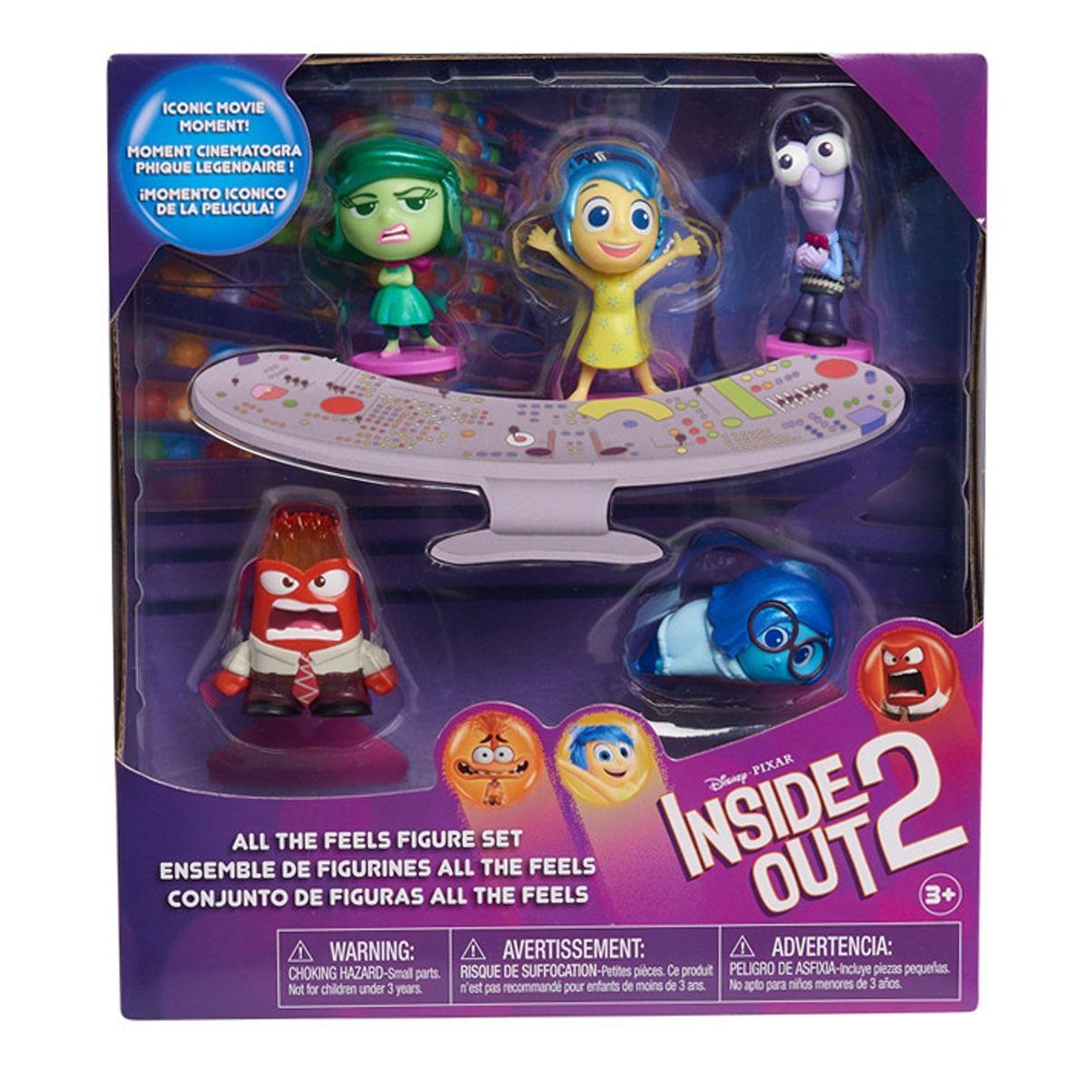 PACK 5 FIGURAS 7 CMS INTENSAMENTE 2-3