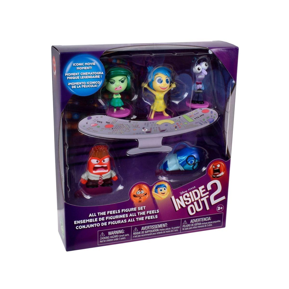 PACK 5 FIGURAS 7 CMS INTENSAMENTE 2-4