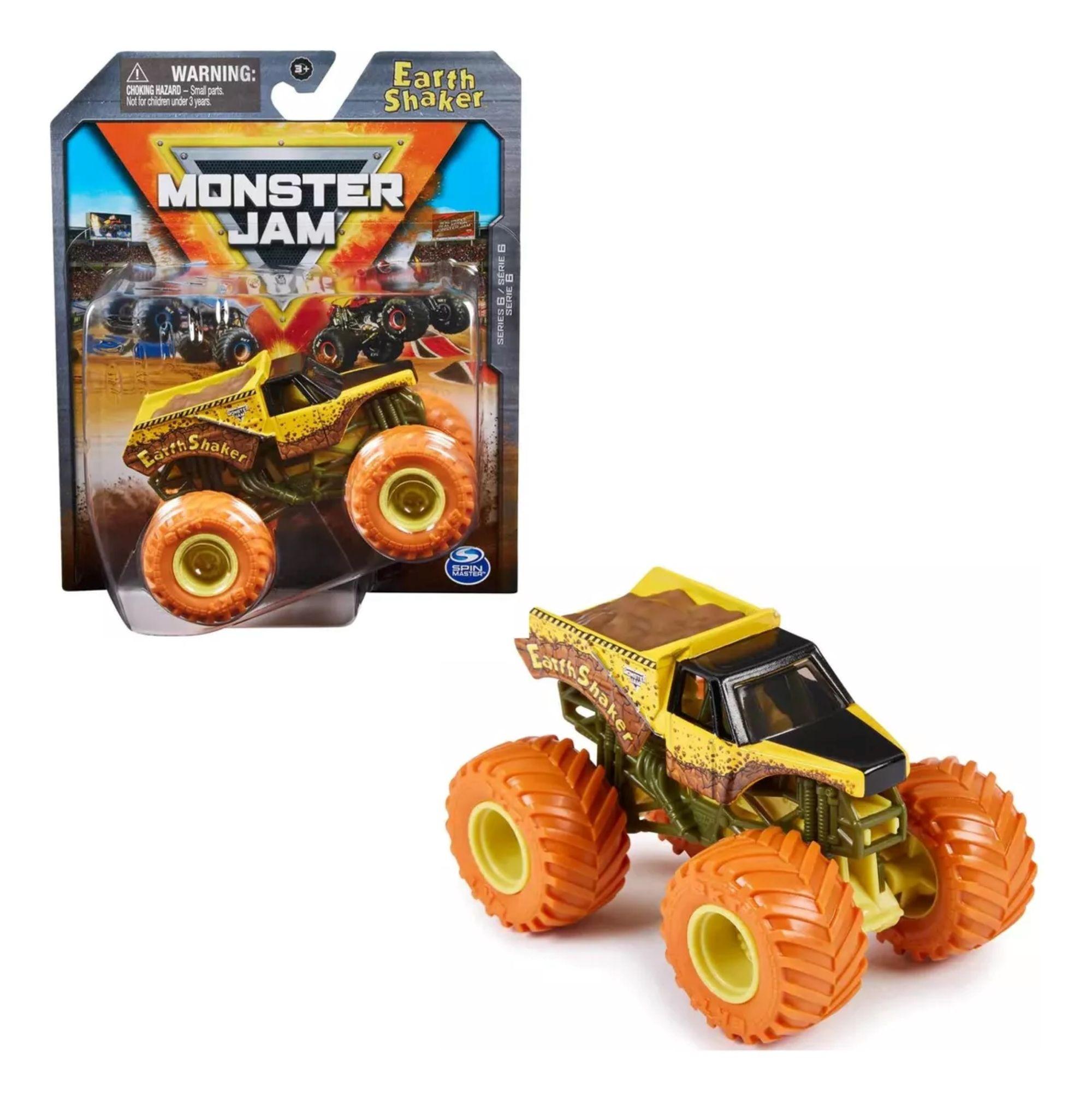 MONSTER JAM VEHICULO METALICO 1:64 - DRAGÓN-0