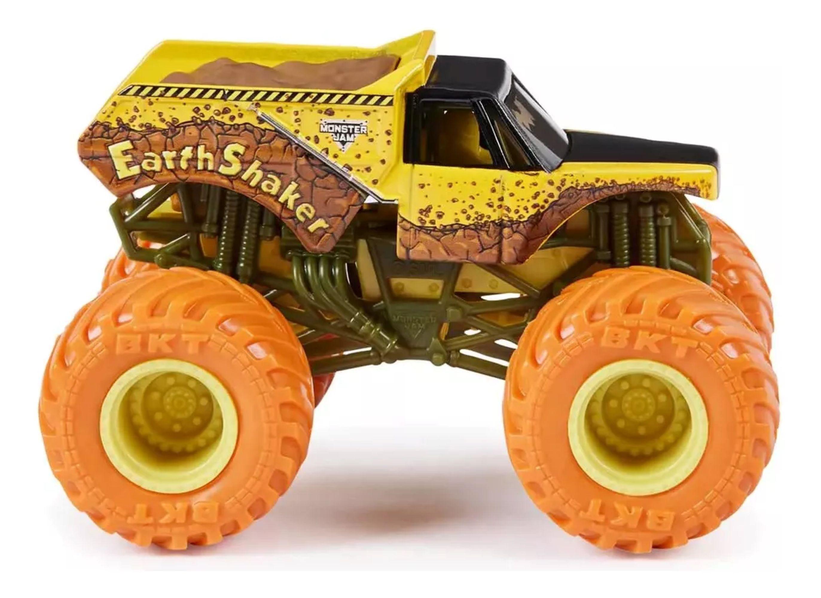 MONSTER JAM VEHICULO METALICO 1:64 - DRAGÓN-1