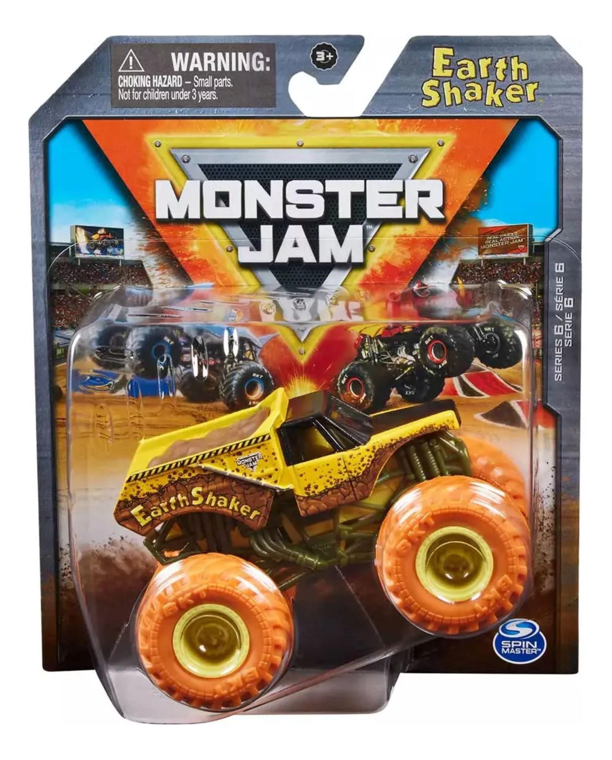 MONSTER JAM VEHICULO METALICO 1:64 - DRAGÓN-3