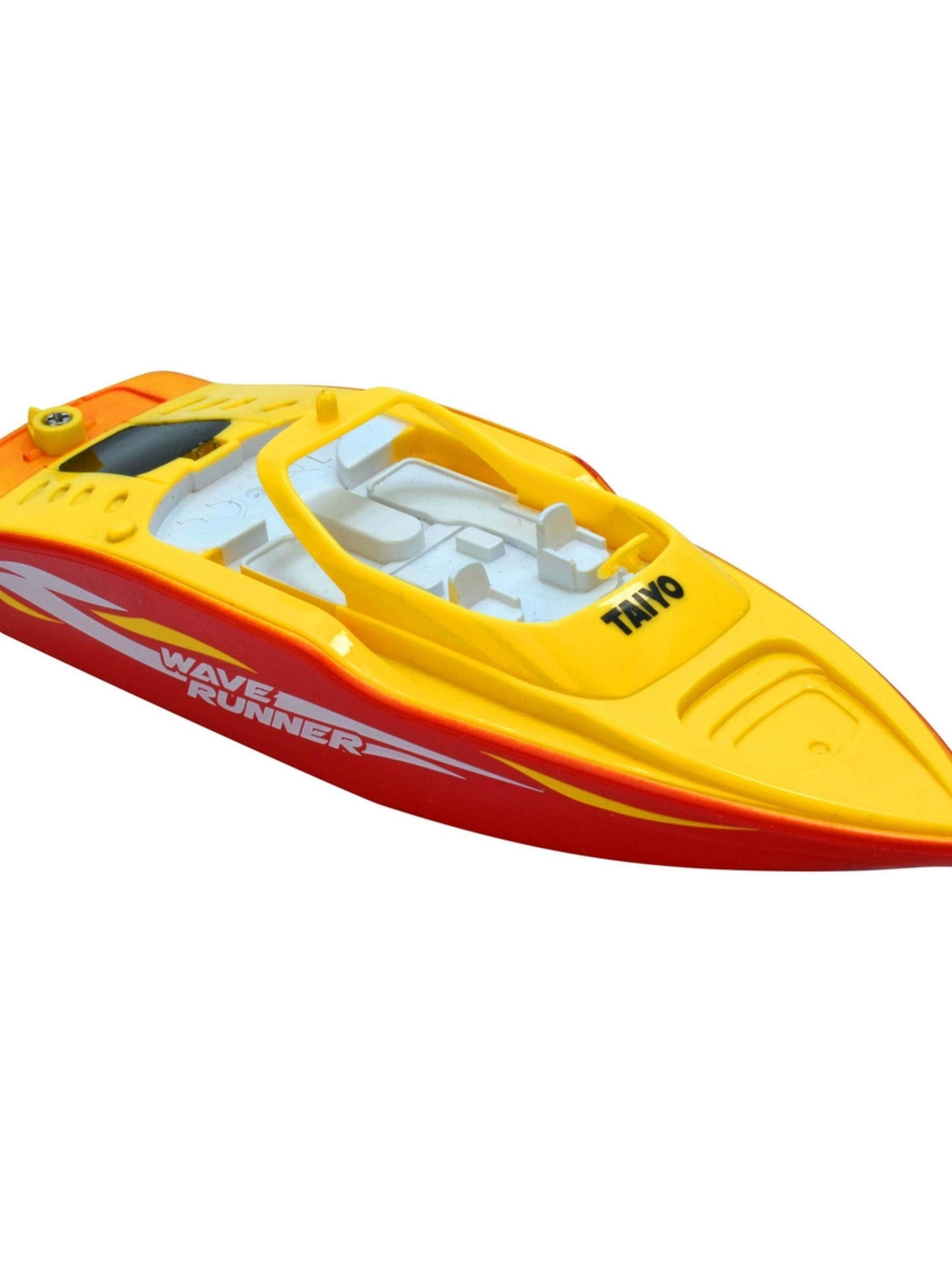 Lancha Radio Controlada Wave Runner Con Batería De Litio-5