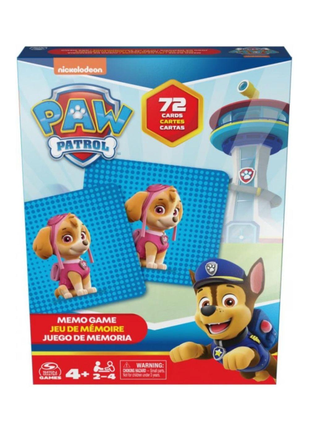 Juego de mesa - Paw Patrol Juego Memorice 72 Piezas-0