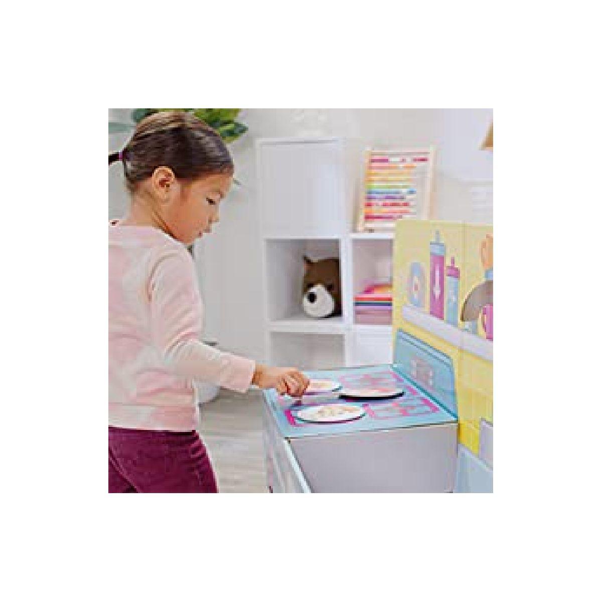 Juego 2 En 1 Cocina Y Pieza Bebe Para Interior Plegable-2