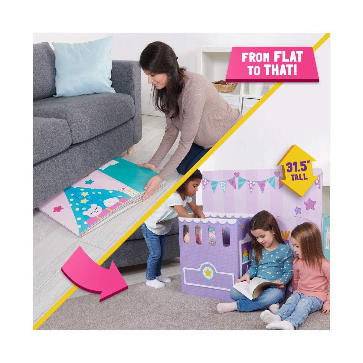 Juego 2 En 1 Cocina Y Pieza Bebe Para Interior Plegable-5