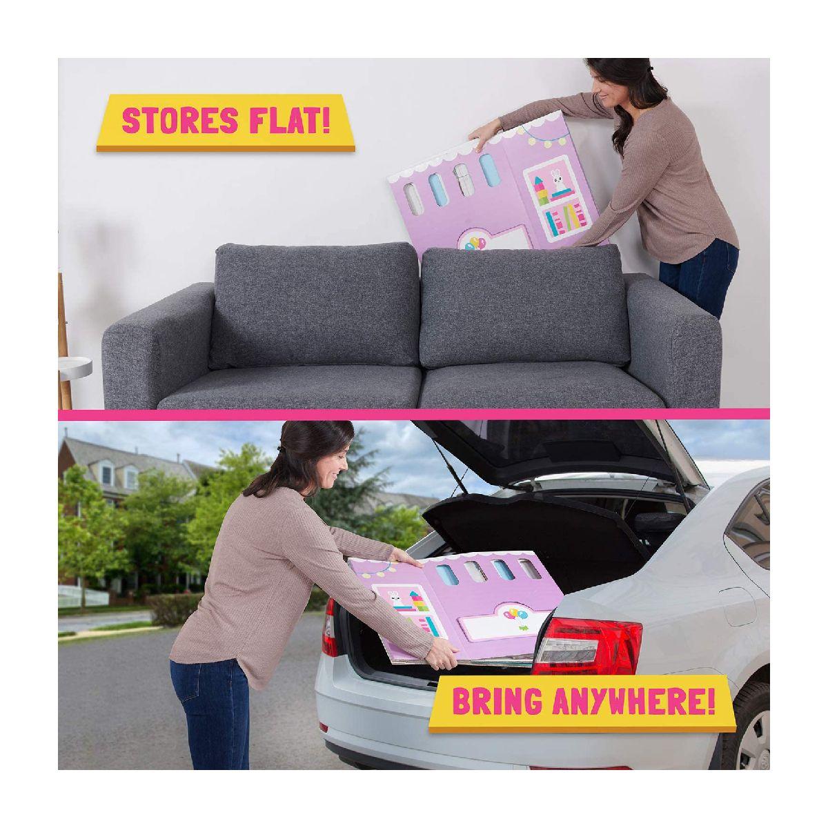 Juego 2 En 1 Cocina Y Pieza Bebe Para Interior Plegable-6