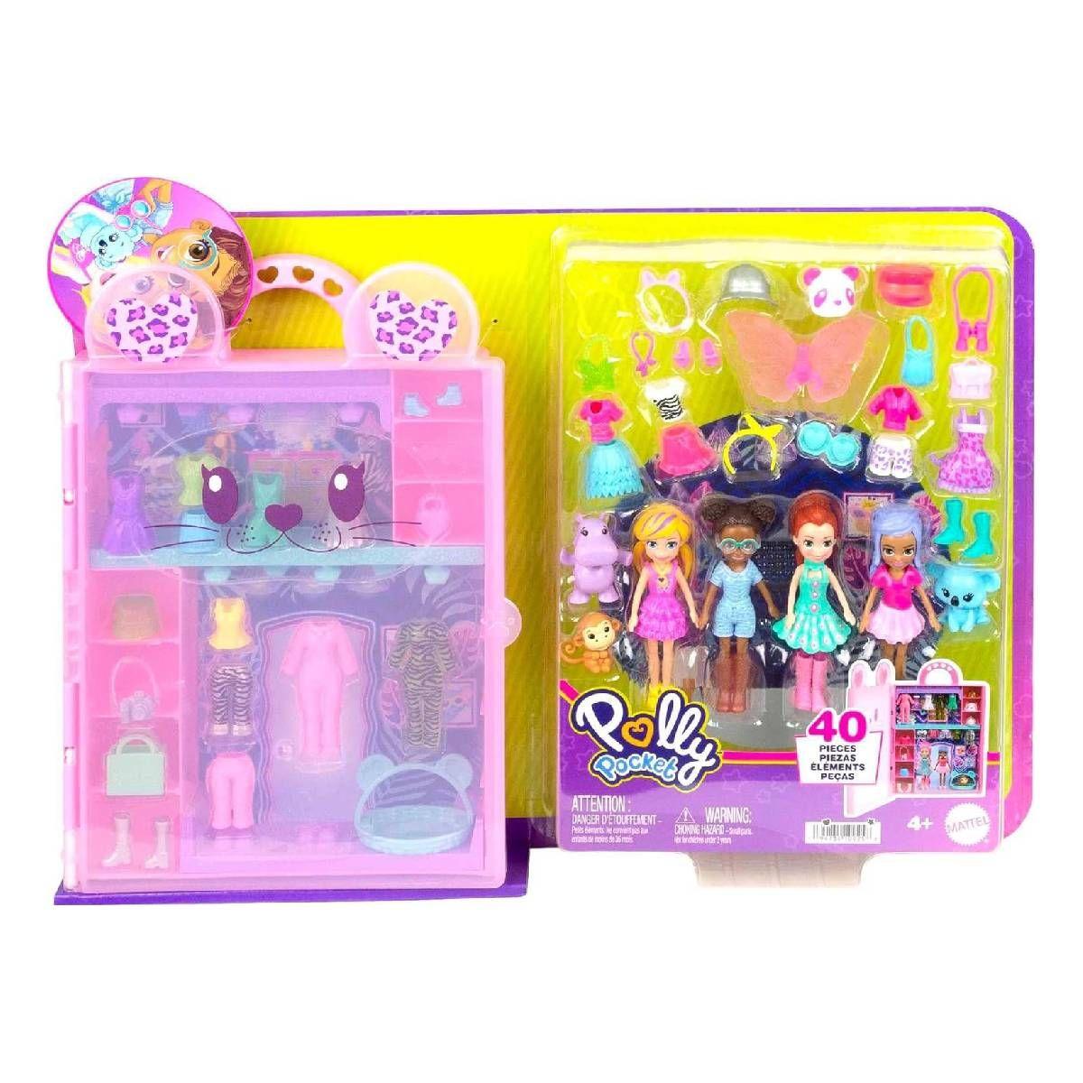 Polly Pocket S√Öper Closet De Animalitos-6