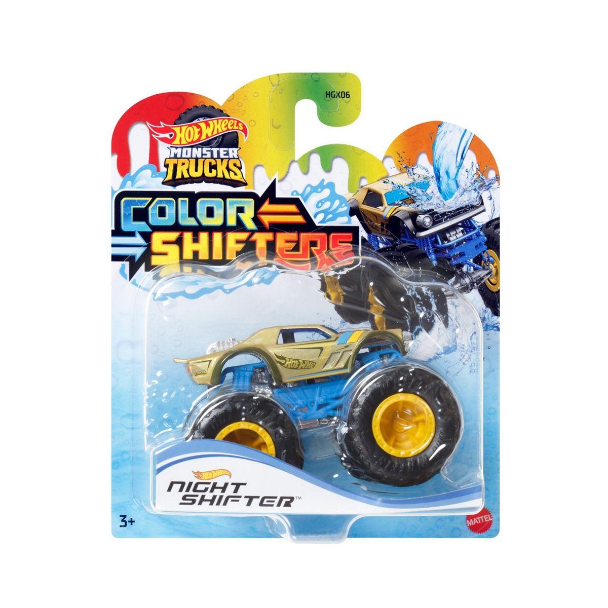 MONSTER TRUCKS COLOR SHIFTERS 1:64 - NIGHT SHIFTER-2