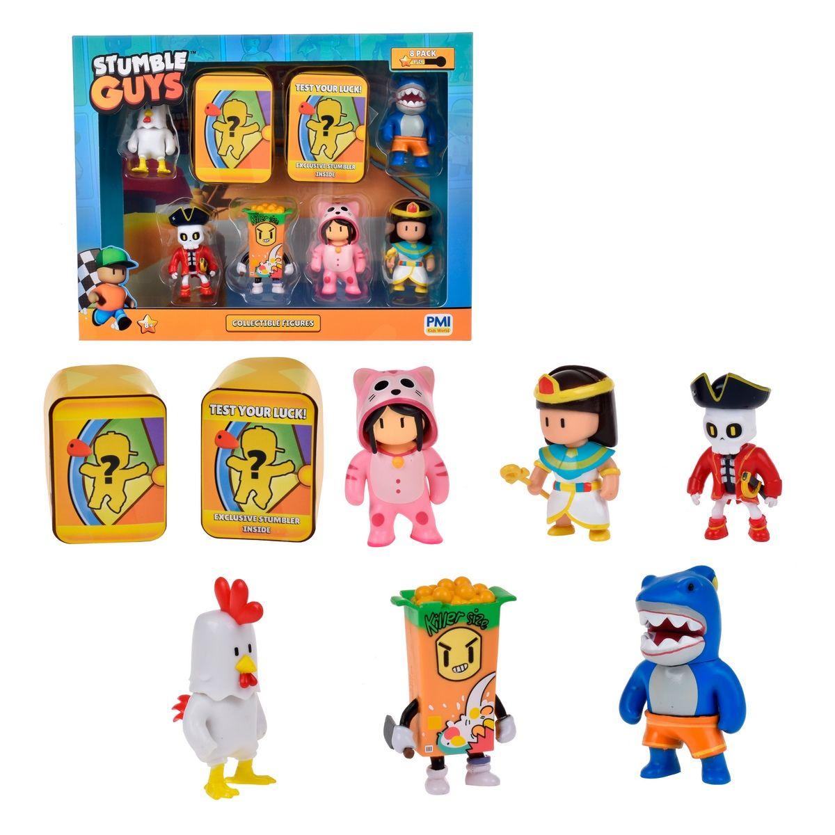 PACK 8 FIGURAS 5 CMS STUMBLE GUYS - CEREAL KILLER-0