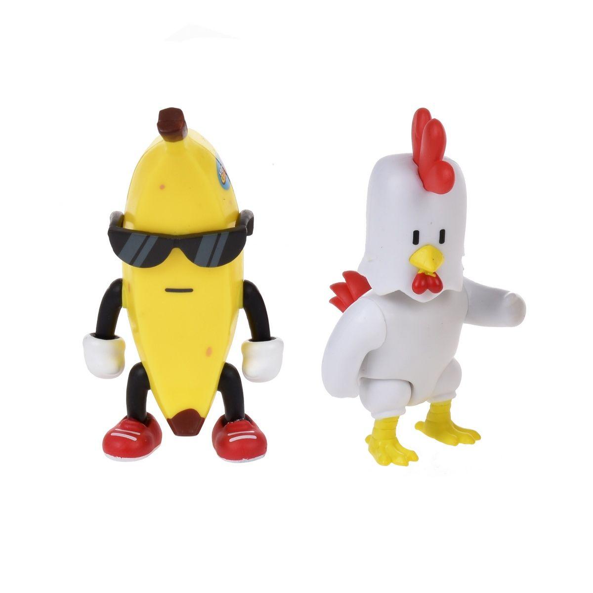 PACK 2 FIGURAS ARTICULADAS STUMBLE GUYS - CHICKEN-1