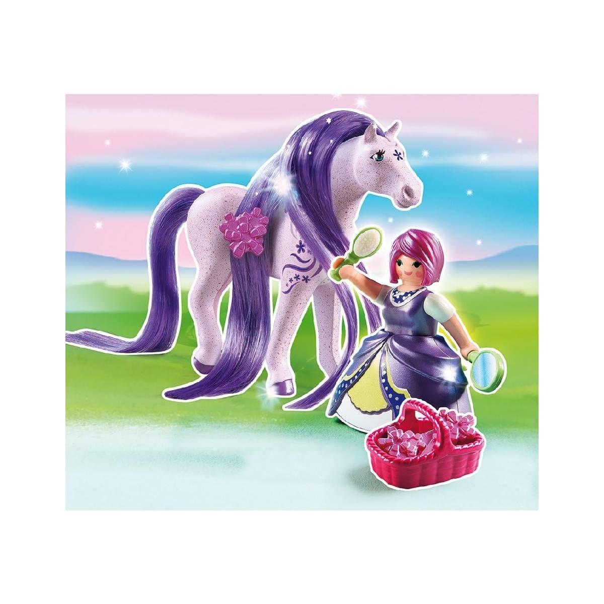 Playmobil Princesa Con Caballo - Morado-1