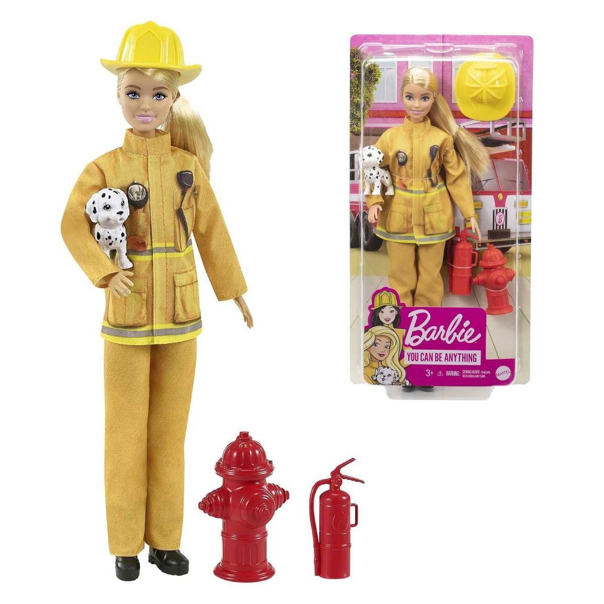 Barbie Carreras Deluxe Mattel - Bombera-0