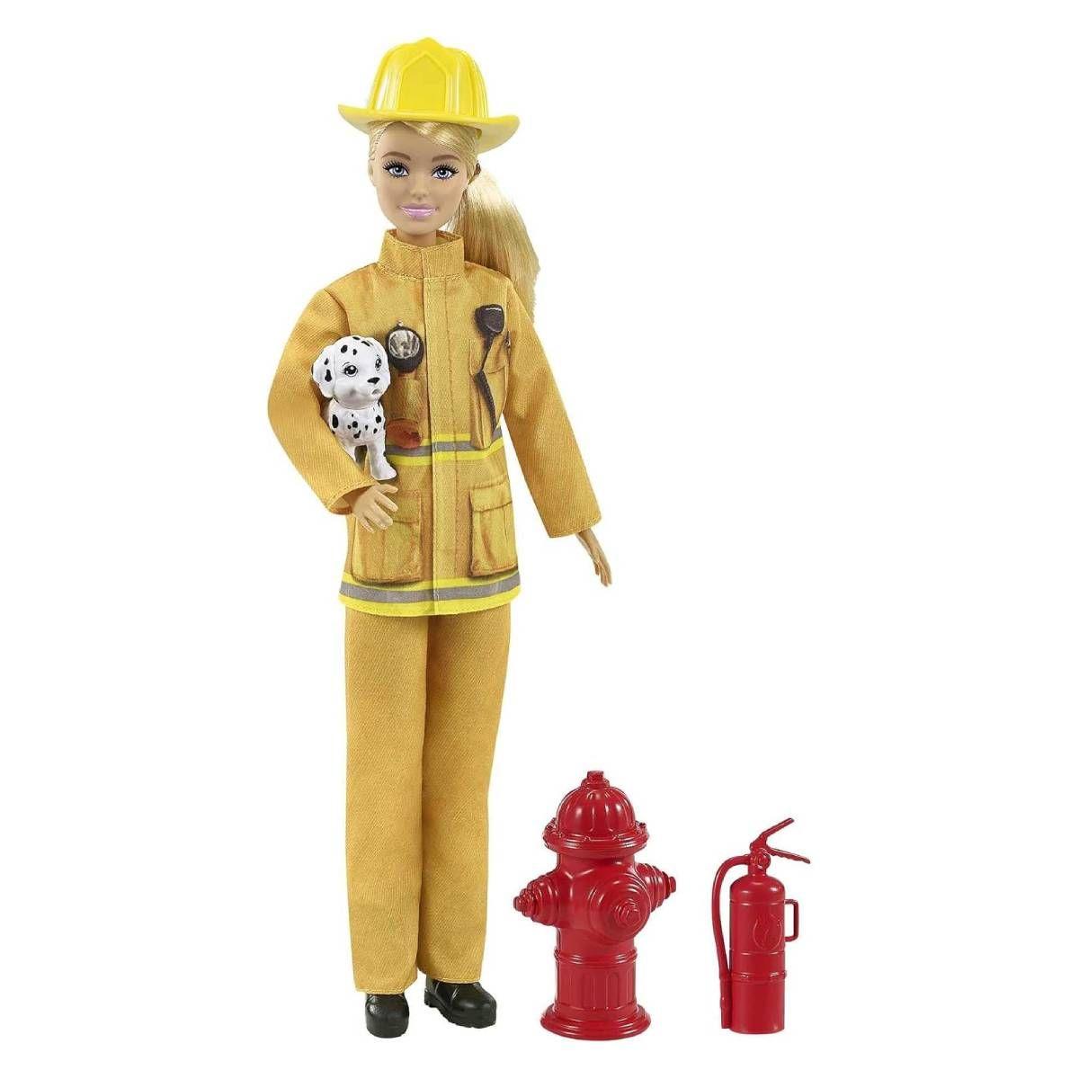 Barbie Carreras Deluxe Mattel - Bombera-5