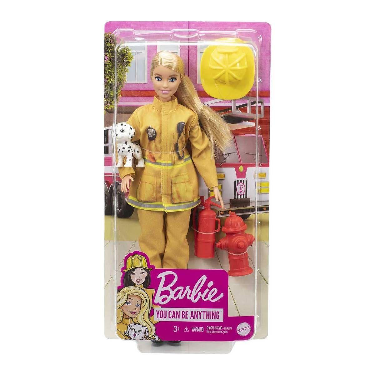 Barbie Carreras Deluxe Mattel - Bombera-6